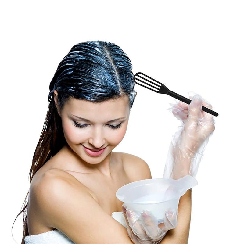 DIYstore, 10 PCS Plastic Hair Coloring Mixer,Hair Color Whisks Dye Cream Mixer,Tint Color Cream Colorful Spoon Applicator Hair Bleaching Highlight Tool for Home Barber Shop Salon - Image 4